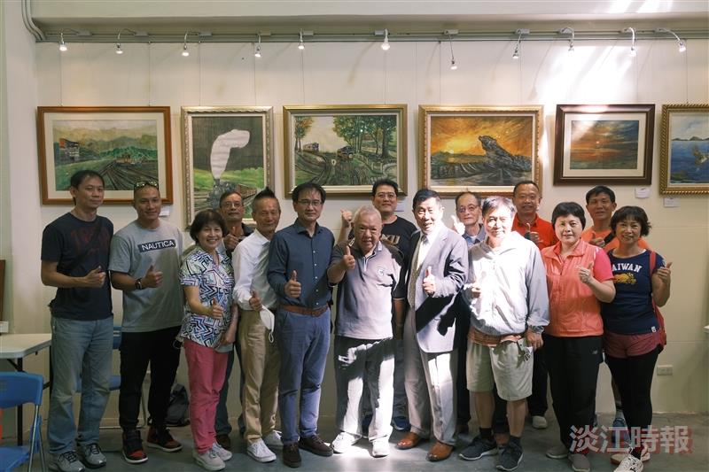 體育處舉辦「黃德壽水彩畫展」