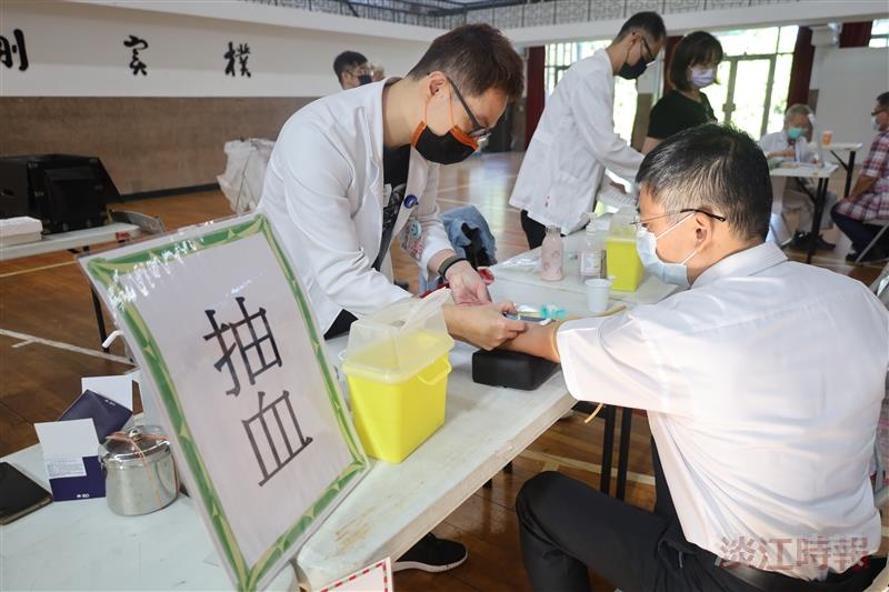 衛保組舉辦到校健檢活動