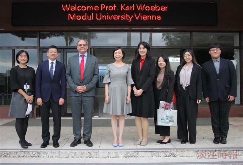 奧地利維也納摩杜爾大學校長 疫情後首訪本校