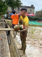 農田排球心體驗 「農情食課」創造會黏人的土地