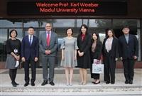 奧地利維也納摩杜爾大學校長 疫情後首訪本校
