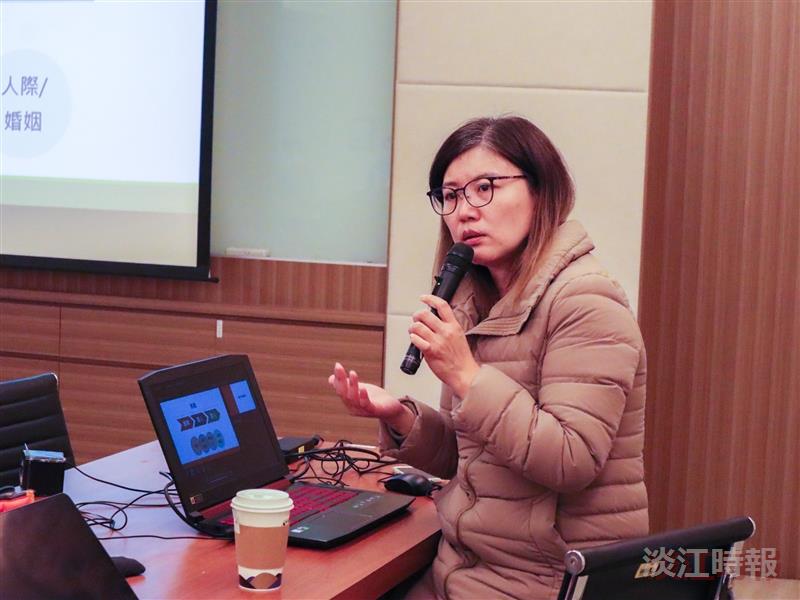 視障中心邀請劉晴雯演講