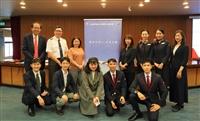日本航空來校講座 傳遞OMOTENASHI精神