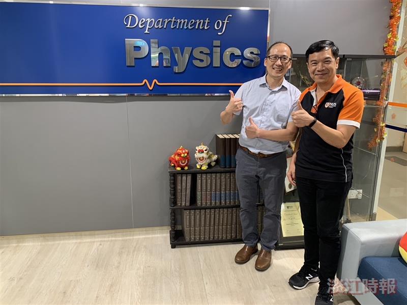 莊程豪訪新加坡國立大學