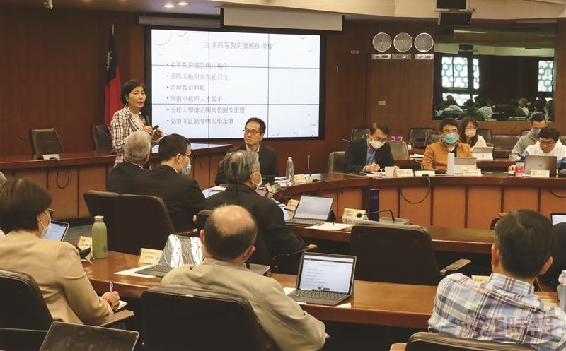 侯永琪談校務評鑑