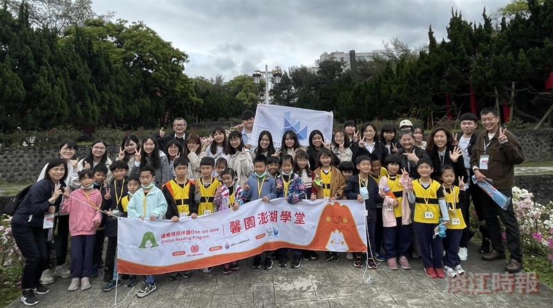 會計系志工陪讀西溪國小學童