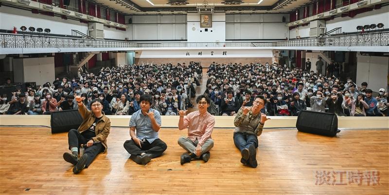 學生會舉辦校園脫口秀「搞校搞笑」