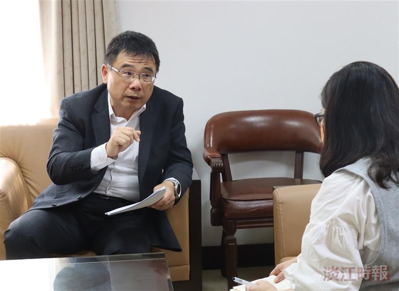 分享減碳及數位轉型經驗 商周專訪總務長