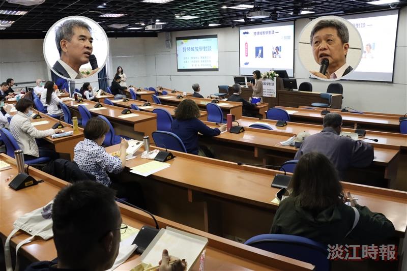 吳萬寶 林信成 談跨域教學與合作