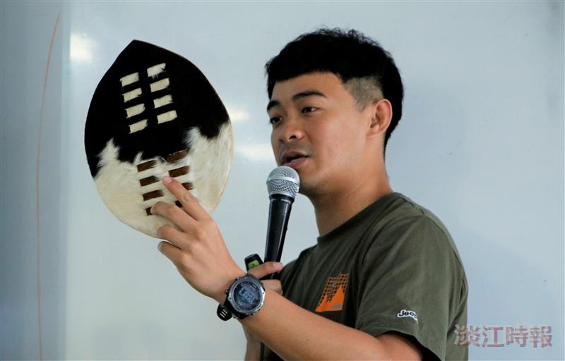 經濟系邀請冒險王融融，主講「人生就是冒險，冒險就是人生」