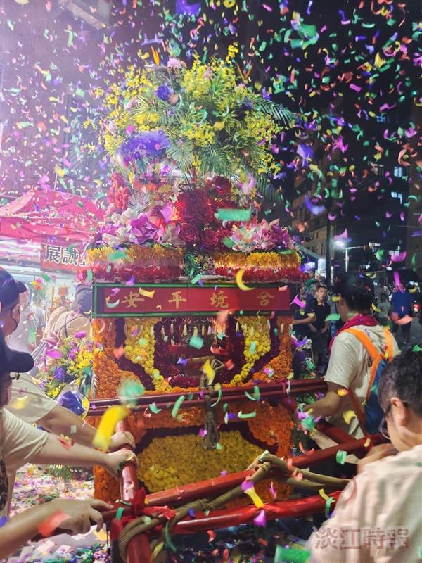 本校教職同仁參與淡水祖師爺遶境