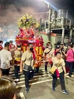 本校教職同仁參與淡水祖師爺遶境