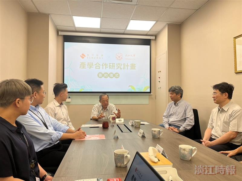 化材系與翰可能源產學合作 進行碳權交易探討