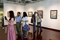 文錙藝術中心「如是聞道-2023中華圓山畫會聯展」開幕式