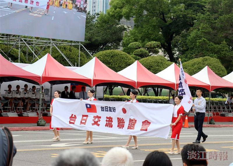 親善大使協助國慶大典北場區禮賓