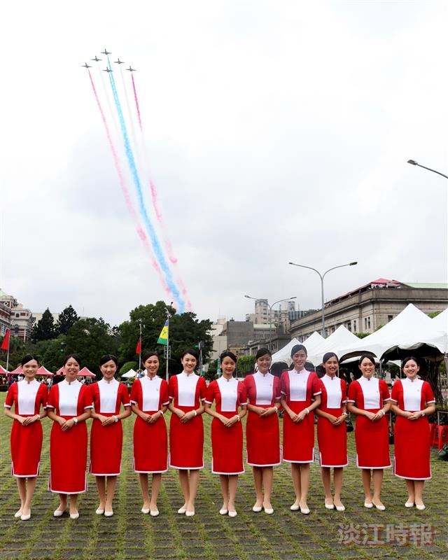 親善大使協助國慶大典北場區禮賓