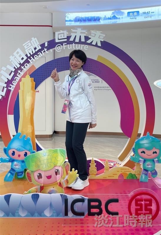 蕭淑芬參加杭州亞運