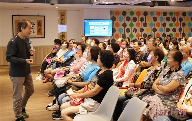 體育處邀請臺師大教授洪聰敏主講「樂動健康～原來大腦可以這樣練！」