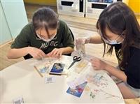 住輔組舉辦水晶滴膠手作課程