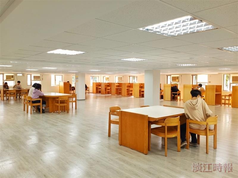 理學院所在的騮先科學館夾層整修煥然一新
