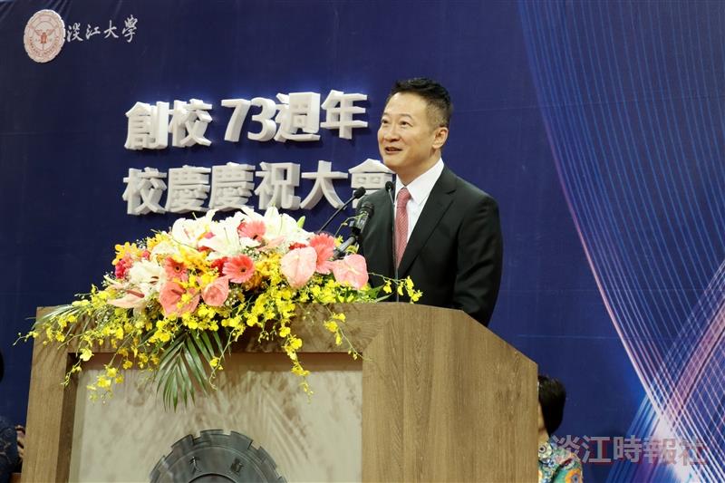 TKU 73rd Anniversary Celebration: Conferment of Honorary Doctorate to Joseph Wang