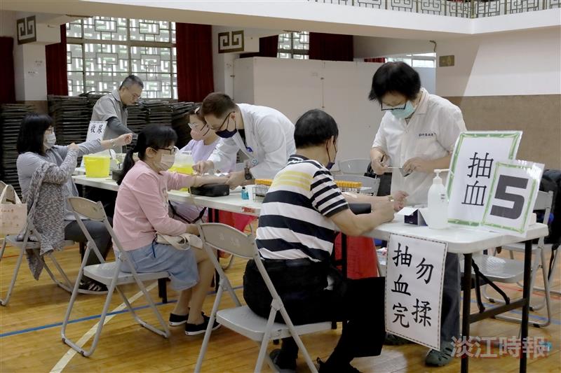衛保組舉辦教職員工到校健康檢查