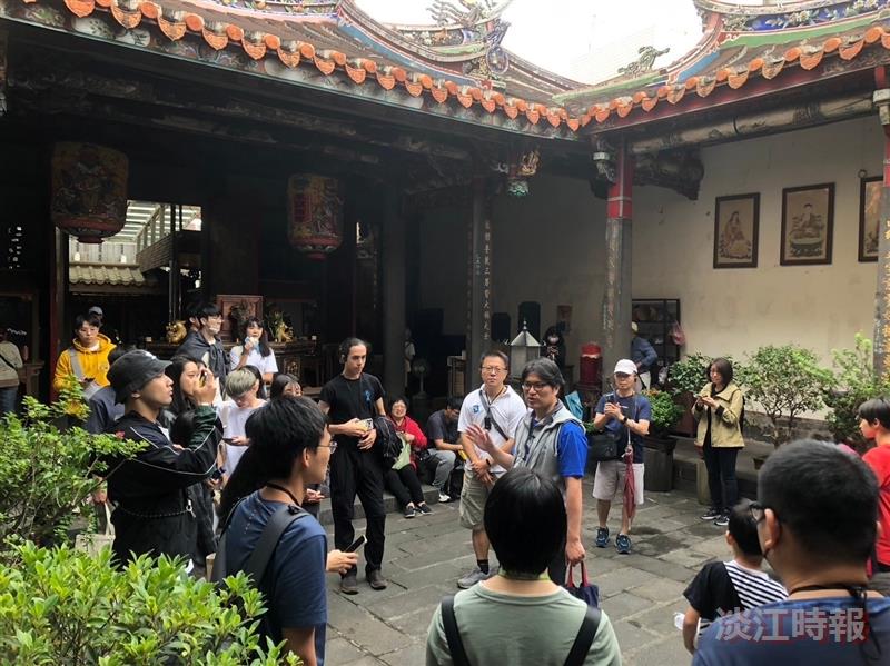 淡水歷史文化走讀 李其霖講解
