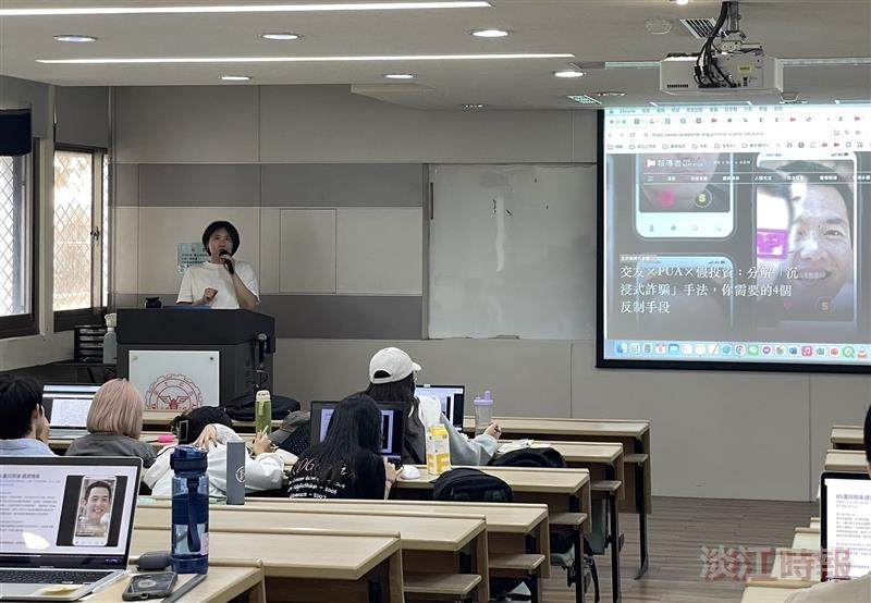 大傳系邀洪琴宣講數位敘事