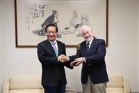 土木系熊貓講者Dr. Roy Maxion拜會校長、董事長