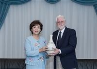 土木系熊貓講者Dr. Roy Maxion拜會校長、董事長