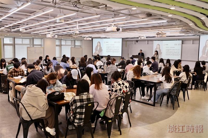 與104人力銀行合作 教設系開設講座課程