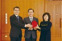 秘書處及資訊處所屬主管交接典禮