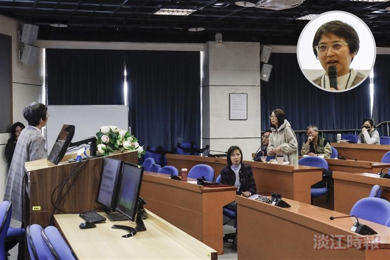 教發中心教學研習邀請輔仁大學中文系副教授陳恬儀，分享主題：文本創意視覺化 自主學習課程規劃與實踐
