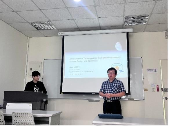 強化台日太空科技合作 日本九州大學教授來訪