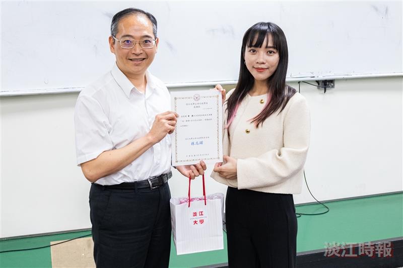 立委黃捷，主講「這一捷課 淡江民主深耕」  演講