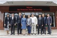 舊金山州大首席副校長來訪
