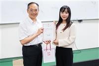 立委黃捷，主講「這一捷課 淡江民主深耕」  演講