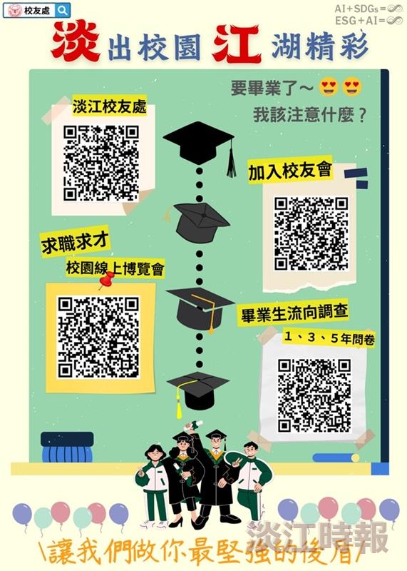 校友處提供畢業生資源