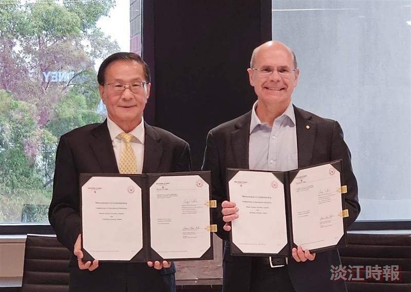 葛校長率團赴澳 訪3姊妹校強化交流