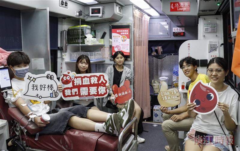 羅浮群、資深女童軍團舉辦捐血活動