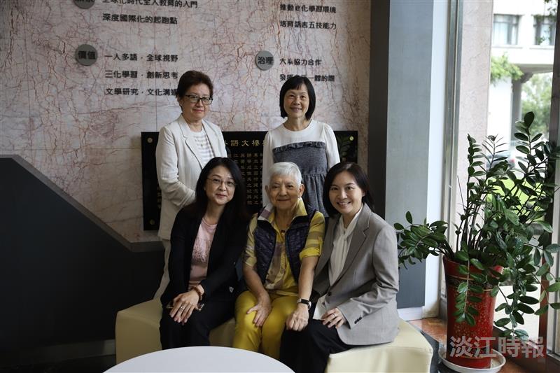 西語教母張連香回校分享60年在臺經歷