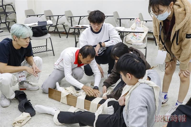 課外組舉辦「急救訓練—急救員考照」