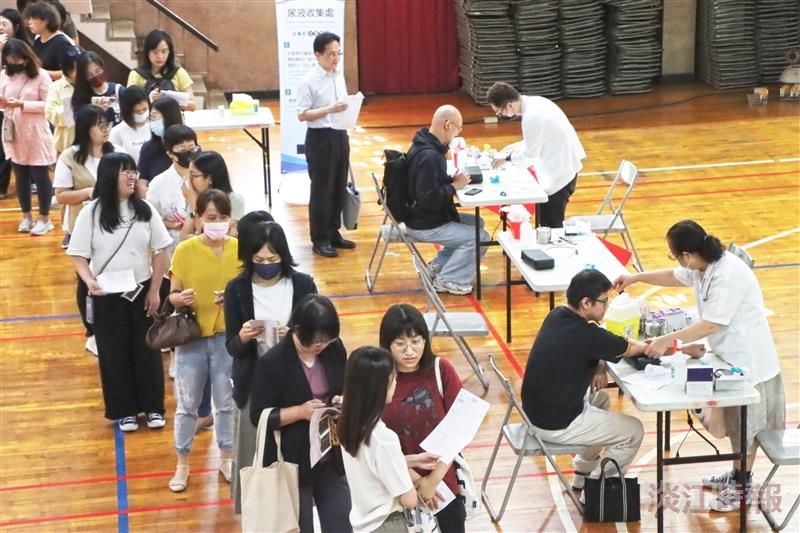 衛保組舉辦到校健檢