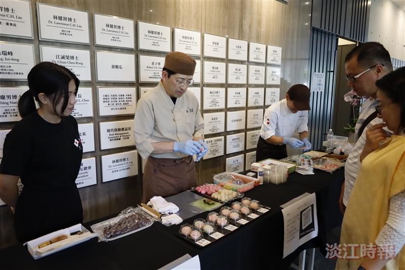 日本和菓子製作和職人表演