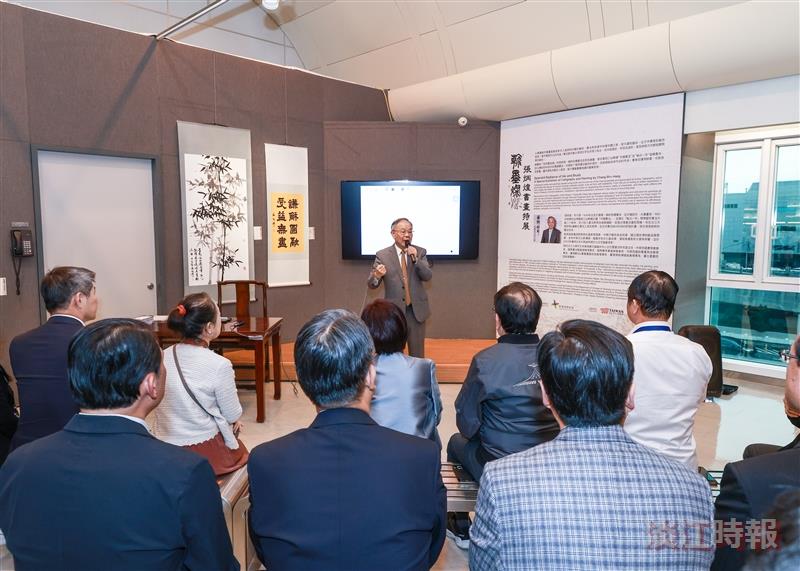 The opening ceremony and press conference for "Radiant Calligraphy and Painting: Ben-Hang Chang's Special Exhibition" (「翰墨燦燦－張炳煌書畫特展」) and "E-Transition to New Art: Master Calligraphy and Painting Exhibition" (「e轉新藝-名家書畫作品展」) were held on November 6 at 2 PM in the Art and Cultural Exhibition Space of Terminal 2, Zone D, Taoyuan International Airport.