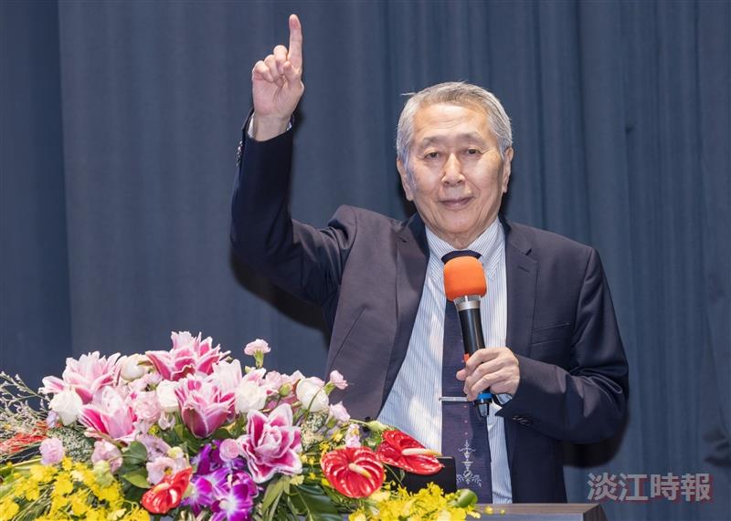 熊貓講座Dr. Yukio Tamura以田村數學模型為例 鼓勵學子從心靈視角來理解現象