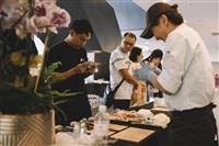 日本和菓子製作和職人表演