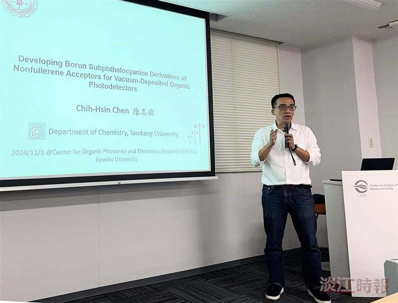 張文豪 葉品均赴日本九州大學國際研習