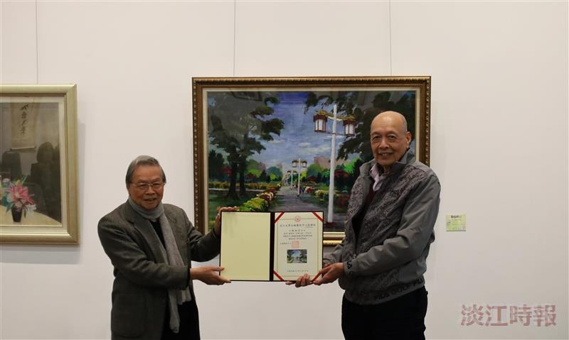 文錙藝術中心展出藝友書畫會年展