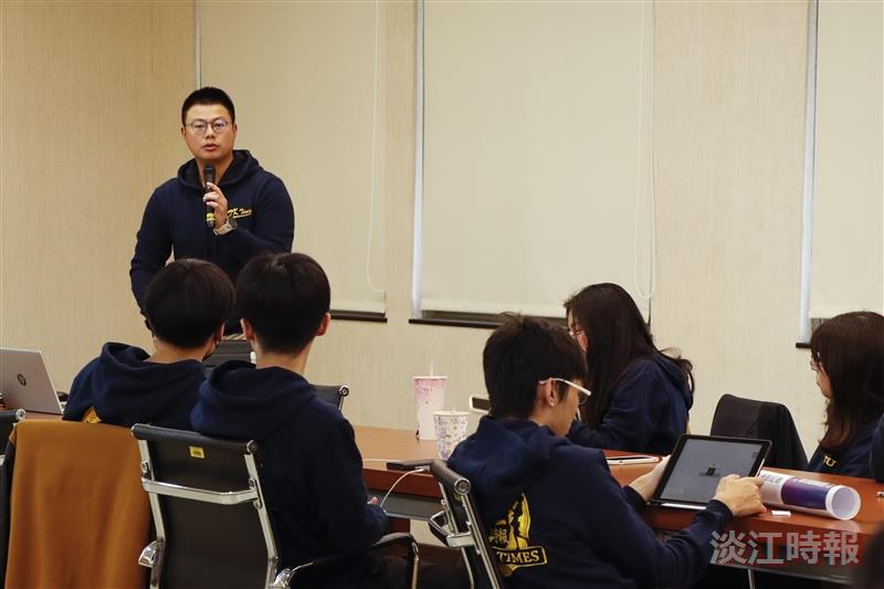 淡江時報與媒體中心記者冬令研習會